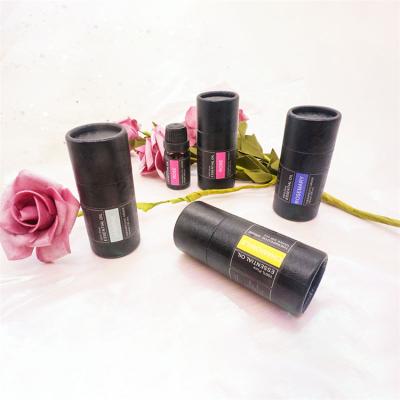 China Recyclable Hot Sell Tube Small Water Bottle Packaging Box Essential Oil Paper Paper Tube for sale