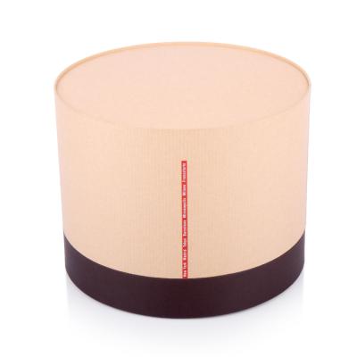 China Recyclable Luxury Round Round Tube Paper Box Core Tube Gift Box Paper Packaging For Candle for sale