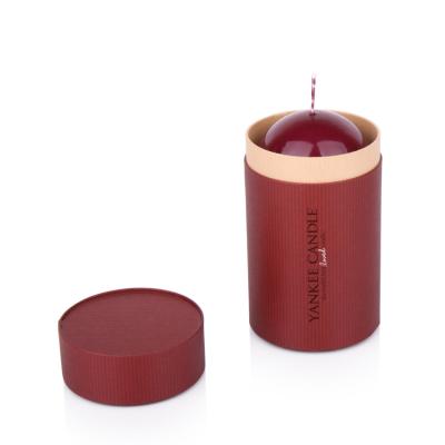 China Recyclable Recycling Packaging Paper Box Gift Tube Cylinder Paper Cylinder Paper Tube For Candle for sale