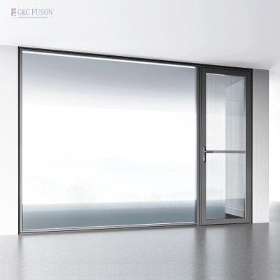 China Waterproof/Soundrpoof/Heat Proof Fuson Installation Window System Large Aluminum Windows Swing Casement Window for sale