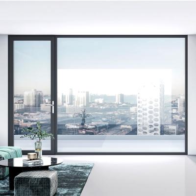 China Waterproof/Soundrpoof/Hurricane Impact Aluminum Interior Silent Sliding Aluminum Window/Fuson Windows Simple Design Sliding Curtains Heat Proof Windows for sale