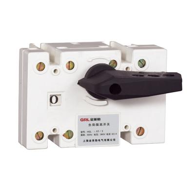 China Low Voltage Circuits 100 Amp 3 Phase Load Cutoff Isolator Switch for sale