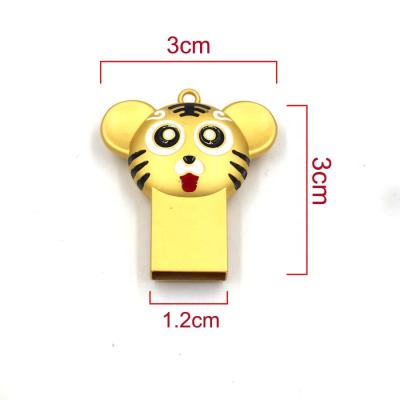 China 2022 New Model Home USE+Office+Travel Tiger Shape 512mb 1gb 2gb 4gb 8gb 16gb 32gb 64gb USB Flash Memory Hard Drive for sale