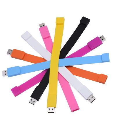 China Fast Speed ​​Data Factory Direct Selling T-Jorda Portable Wristband USB Drivesss Wristband Pendrive Memory Saving Flash Stick for sale