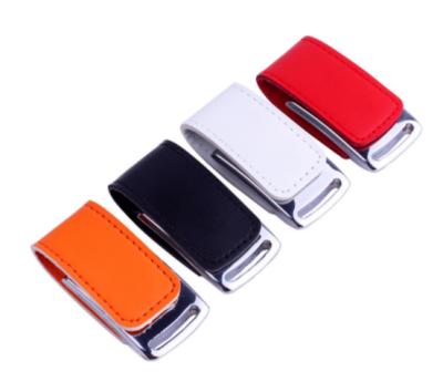 China Home USE+Office+Travel leather material usb flash drivess and insurance order accept custom usb stick with logo leather usb flash drivess for sale