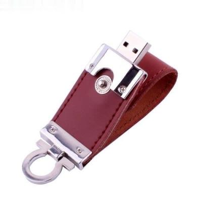 China T-Jorda home promotional gift USE+Office+Travel usb drivess memory leather flash disk for sale