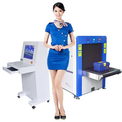 China Competitive X Ray Baggage Scanner Price , Weapons Drugs Explosives Detection Systems MCD-6550 650(W)*500(H)mm for sale