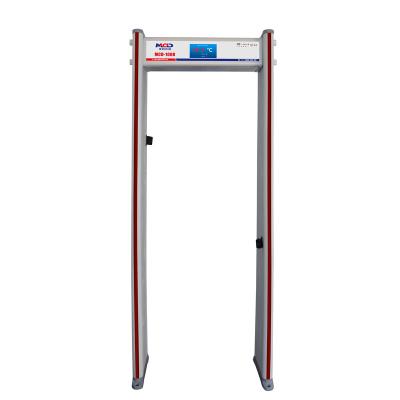 China 2022 updated economical walk through metal and temperature detect door MCD-100R 2252*430*180mm for sale