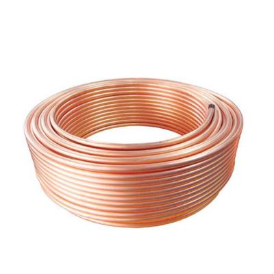 China High Precision Copper Pipe / C10200 High Purity Capillary Tube Supplier for sale