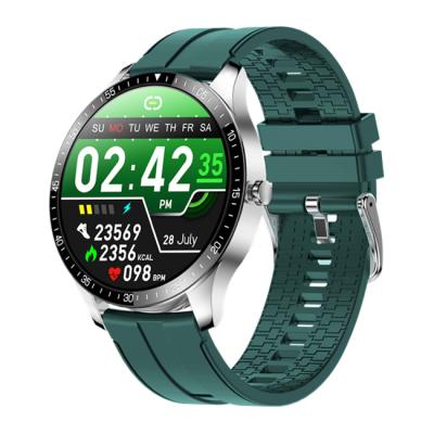 China Best Selling Full Touch Screen Touch Round Screen Wrist Watch Sports Blood Pressure Heart Rate Health Smart Watch for sale