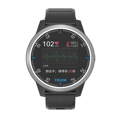 China Touch Screen Professional Sports Health Care Tracking Smart Watch Blood Pressure Meter Watch for sale