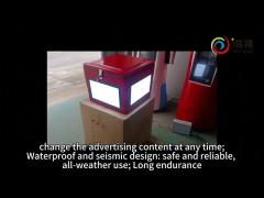 advertise led screen fpc circuit board assembly use for take-out box advertising