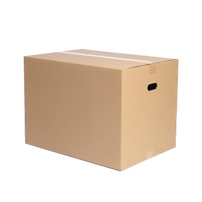 China Wholesale Eco-Friendly Carry Moistureproof Moving Kraft Boxes Cardboard Wood Material Paper Box for sale