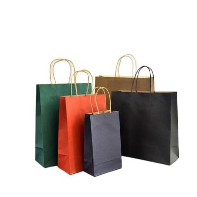 China OEM Wholesale Eco-Friendly Material Kraft Paper Bags Custom Gift Bag Eco-Friendly For Shopping With Logo Gift Kraft Paper Bag for sale