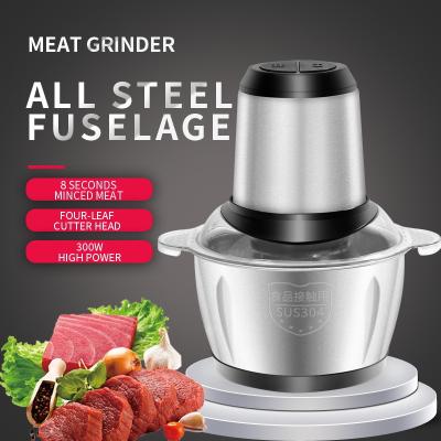 China Sustainable Electric Multi Function Food Chopper And Grinder Small Electric Garlic Machine Mincer for sale