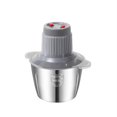 China High Efficiency Factory Wholesale Mini Electric Garlic Meat Chopper 304 Stainless Steel Machine Electric Meat and Vegetable Chopper for sale