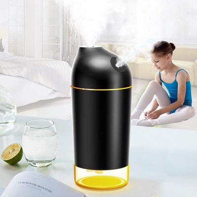 China Portable Rechargeable Mini Air Diffuser Humidifier Ultrasonic Auto Shut-off Humidifier Car Water Diffuser for sale