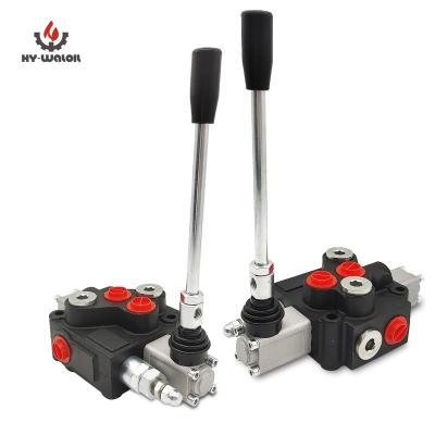 China Adopts oil circuit Hy-waloil logo 1DCV40 compact tractor custom parallel or back pressure double hydraulic locking acting valve for sale