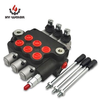 China Adopts Parallel Or Oil Circuit China Advanced Multiple Hydraulic Control P80 Series Monoblock Directional Valves For Engineering Machinery for sale