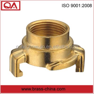 China Heavy Duty Brass Quick Connector Brass Hydraulic Hose Quick Coupling For Water System for sale