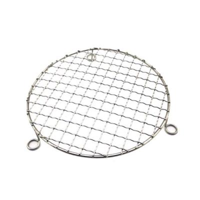 China Corrosion Resistance 304 Stainless Steel BARBECUES Grill Wire Mesh For Roast Woven Crimped Wire Mesh For Picnic for sale