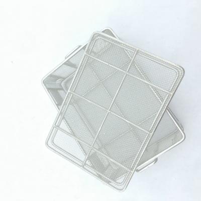 China New-fashion top quality stainless steel wire mesh basket disinfecting medical basket basket for sale