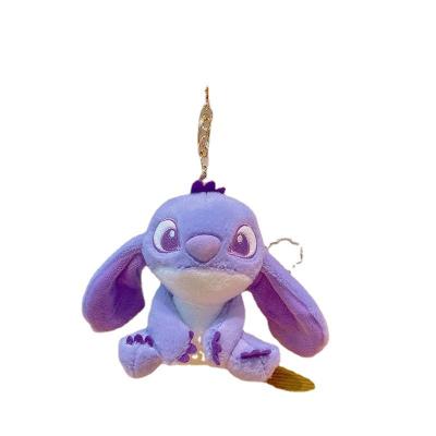 China Wholesale Cute Plush Stitch Plush Toys Keychain Soft Plush Stuffed Animals Toys Key Chain for sale