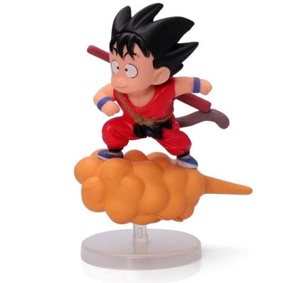 China MODEL TOY ACL 103758 Little Goku Peach White White Douyun Flying Ornament Toy Female Creative Model for sale