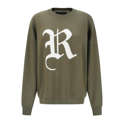 China Anti-wrinkle Orcelay Letter Design Pullover Basic Sweater for sale