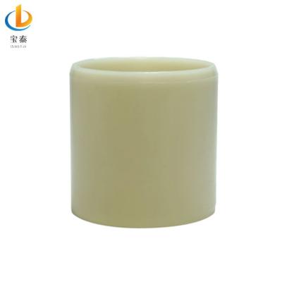 China Hotels Pa6 Nylon Plastic Sheath Supporting Sleeve Nylon Bushing Tube Pipe High Wear Resistance Nylon Sleeve For Steel Tube for sale