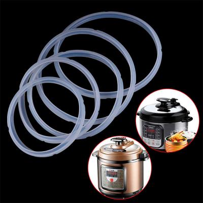 China Silicone Rubber Gasket Sealing Ring for 3L/4L/5L/6L Electric Pressure Cooker White for sale