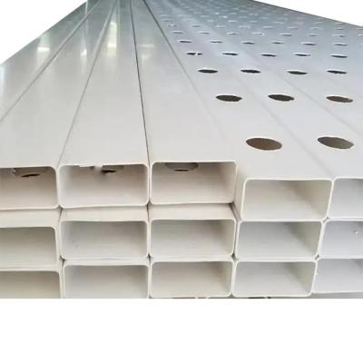 China Extruding Plastic Hydroponic Square Pipe for Agricultural Applications for sale