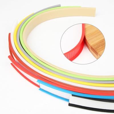 China Corner Protection Wood Veneer Edge Protector U Shape Edge Banding Plastic Edge Trim for sale