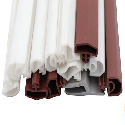 China Selado de puertas de silicona TPE PVC Tipo de ranura de puertas de madera en venta