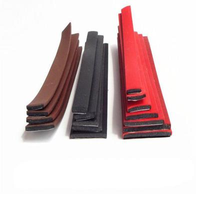 China Flexible Intumescent Fire Seal Strips With Adhesive Tape for Door and Window Fireproof for sale