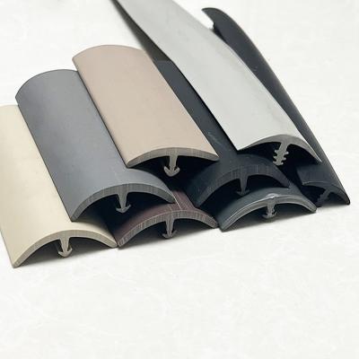 China Learning Table Bag Desk PVC Plastic Edge Banding 18mm T-shaped Hardness 40-90 Shore A for sale