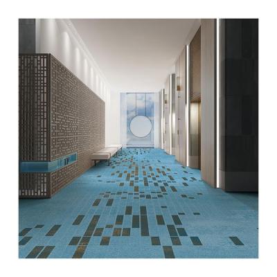 China Modern Hallway Blanket Wall Runner Hotel Washable Printed Fire Resistant Carpet For Stair To Wall Carpet for sale