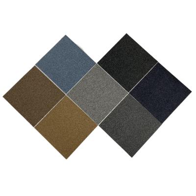 China Fujian Xiamen PVC Washable Nylon Clic 500x500 Gray Carpet Tile for sale