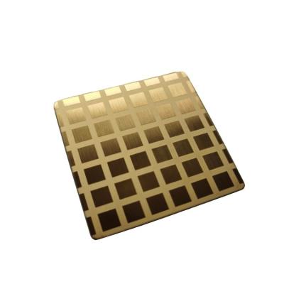 China Decorative Elevator Decoration Plate Etching Finish Stainless Steel Sheet For Elevator for sale