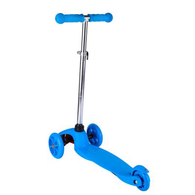 China Widened hot sale font style 3 wheels children kids scooter PU instant wheel can be folded for sale