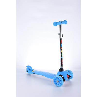 China PU Snap Widened Three Wheel Scooter Kids Drift Scooter 3 Wheels High Quality Suitable For Little Boy s Scooter Children for sale