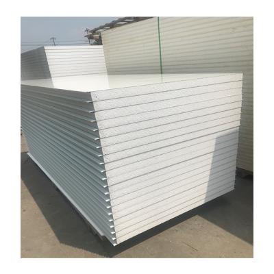 China Industrial Refractory Cement EPS Panel Steel Wall 150mm EPS Sandwich Panel for sale