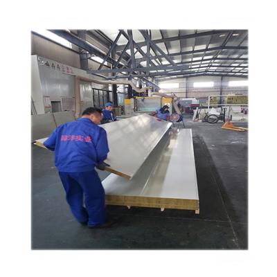 China Industrial High Quality Good Prices Fireproof Wall Insulated Wood Rock Wool Sandwich Panel for sale