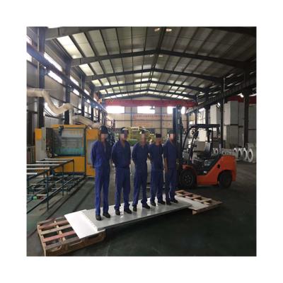 China 50/75/100mm Industrial Different Thickness MgO ENV Sandwich Panel MgO Sup Board for sale