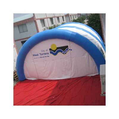 China Custom Giant Inflatable Party Tent PVC Tarpaulin or Oxford Cloth Supermarket Airtight Portable Arch Tent for sale