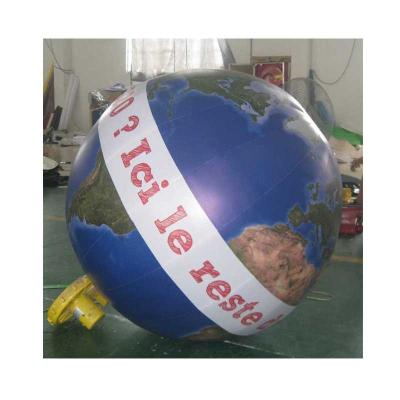 China Inflatable Earth Balloons Inflatable Earth Globe / Inflatable Planet Ball For Decoration HY03002 for sale