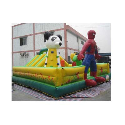 China UV Protective Flame Retardant Waterproof Bouncers Jumping Castles Slide Commercial Inflatable Bouncer Combo Kids for sale