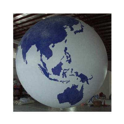 China Advertising Activities Advertising Inflatable Earth Helium Balloon Globe Helium Earth Outdoor Activity for sale