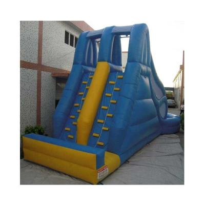 China UV Protective Fire Retardant Waterproof Outdoor Inflatable Swimming Water Slide With Pool for sale