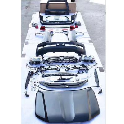 China Plastic Hot Selling Auto Body Kit For Toyota Land Cruiser LC200 2008-2015 Upgrade To 2016-2020 Style for sale